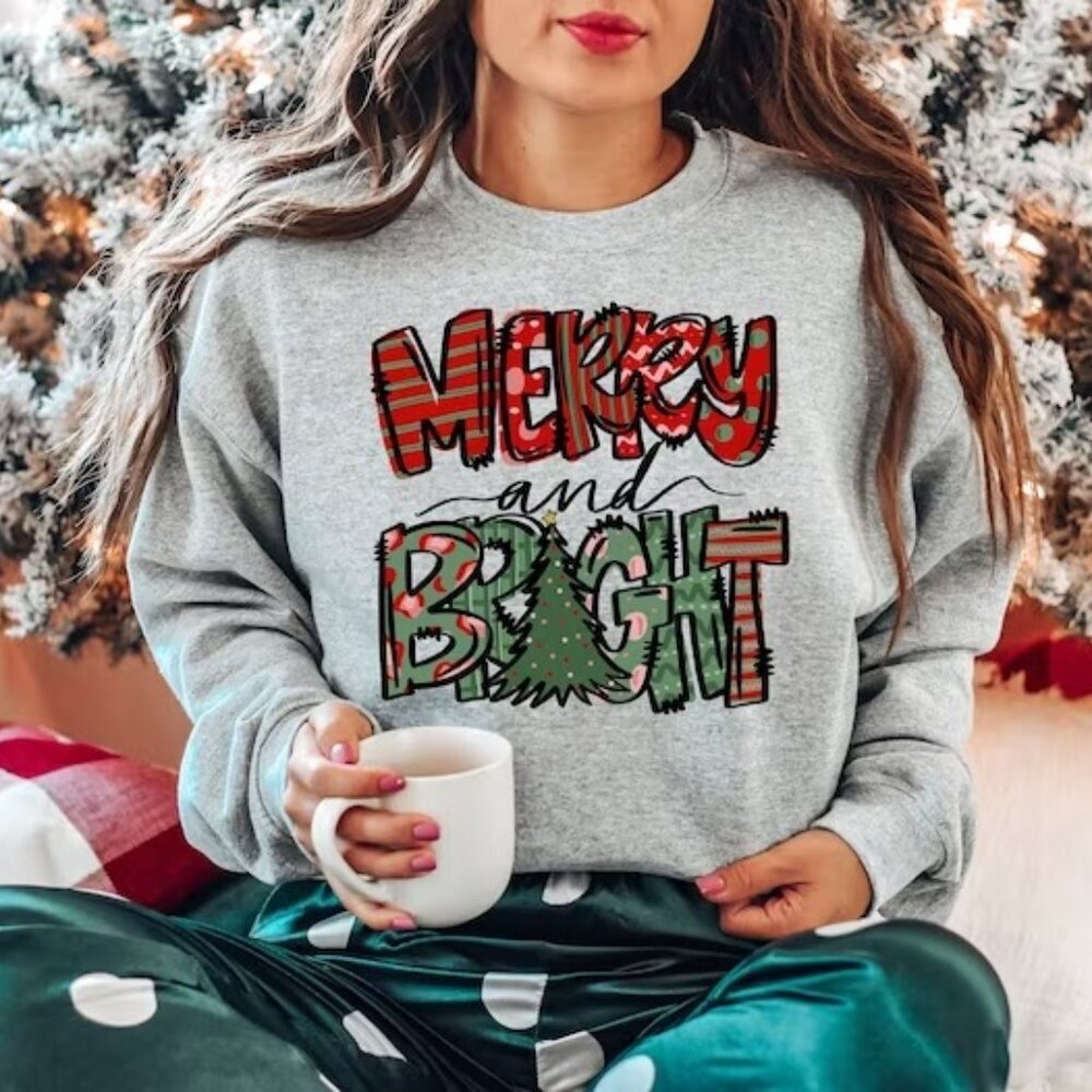 Christmas Sweatshirt Womens Christmas Sweatshirt Christmas Sweatshirts 17